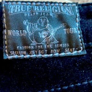 PERFECT for fall!!!🍂🍁🍂🍁🕯🍂🍁🍁🍂True religion black velvet bell bottoms.